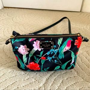 Kate Spade Madelyn Hummingbird Black Crossbody Bag